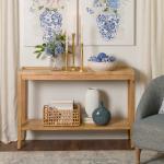 Natural Wood Hughes Console Table