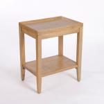 Natural Wood Hughes Side Table