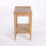 Natural Wood Hughes Side Table