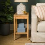 Natural Wood Hughes Side Table