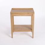 Natural Wood Hughes Side Table