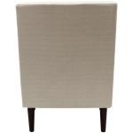 Cream Ellen Rolled Arms Accent Chair