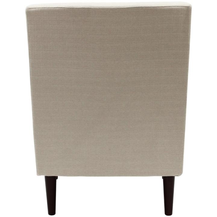 Cream Ellen Rolled Arms Accent Chair