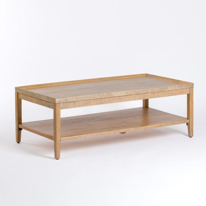Natural Wood Hughes Coffee Table