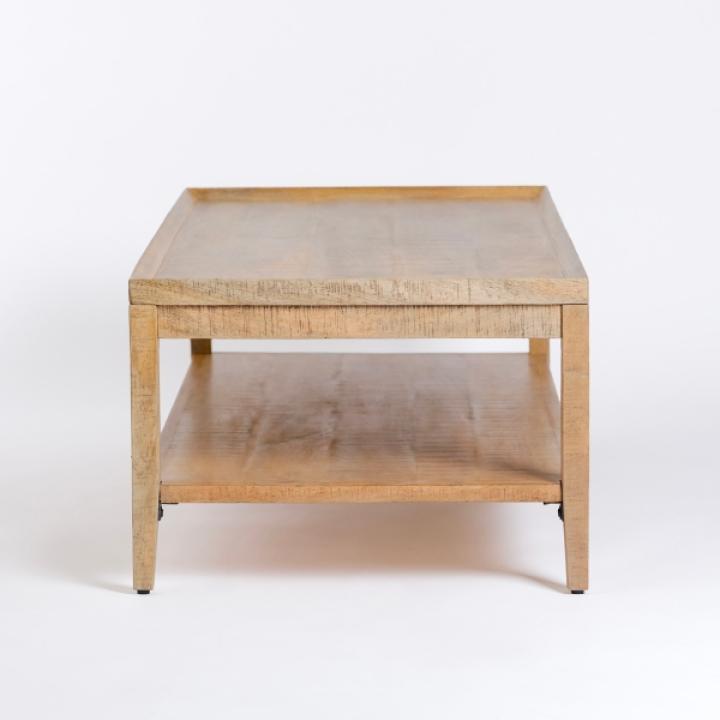 Natural Wood Hughes Coffee Table