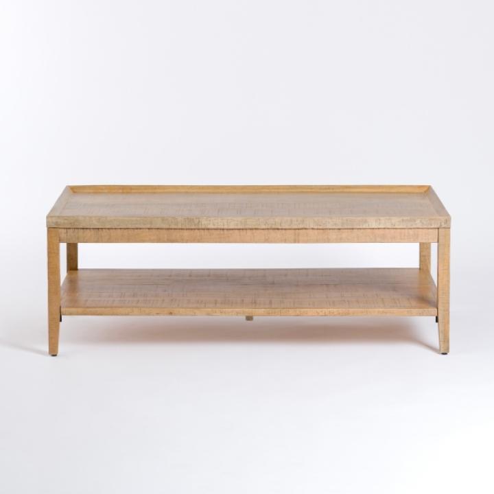 Natural Wood Hughes Coffee Table