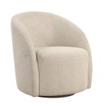 Khaki Boucle Danielle Accent Chair