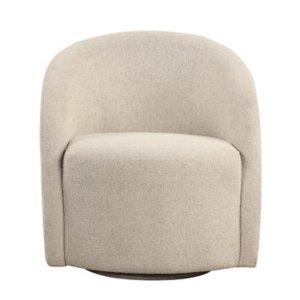 Khaki Boucle Danielle Accent Chair