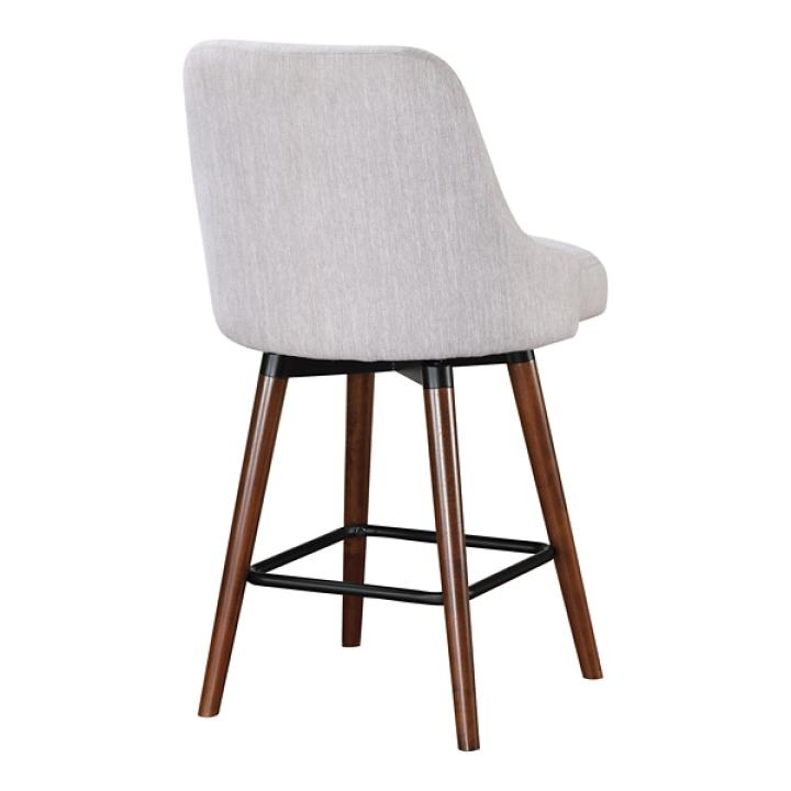 Fog Mid-Century Modern Swivel Counter Stool