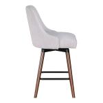 Fog Mid-Century Modern Swivel Counter Stool
