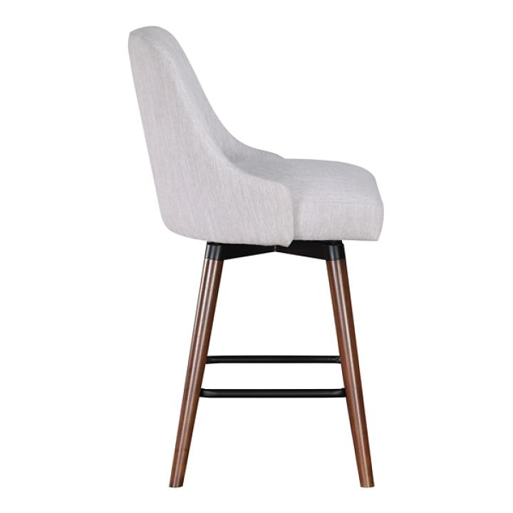 Fog Mid-Century Modern Swivel Counter Stool