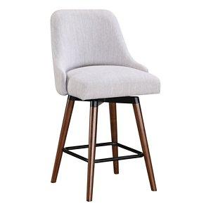 Fog Mid-Century Modern Swivel Counter Stool