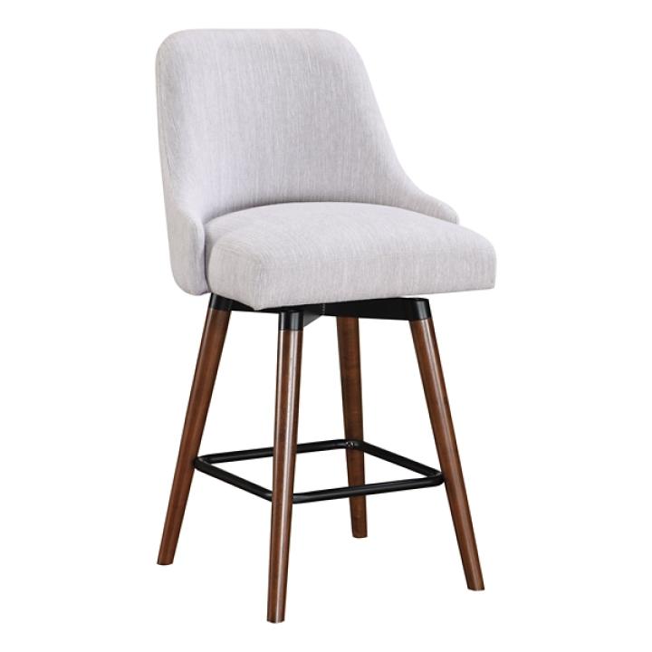 Fog Mid-Century Modern Swivel Counter Stool