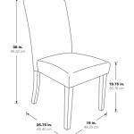 Oyster Gray Everly Dining Chairs, Set of 2