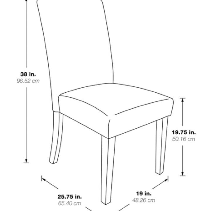 Oyster Gray Everly Dining Chairs, Set of 2