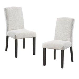 Oyster Gray Everly Dining Chairs, Set of 2