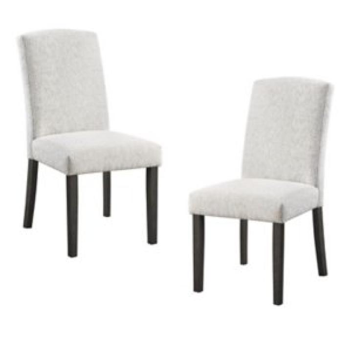 Oyster Gray Everly Dining Chairs, Set of 2