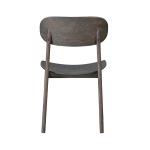 Dark Brown Mid-Century Modern Chairs, Set of 2