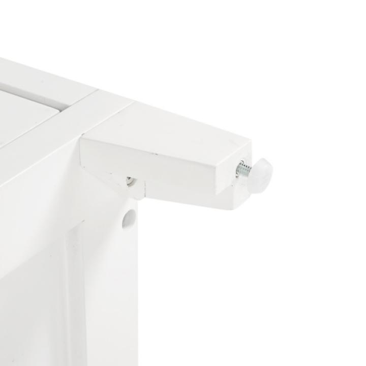 White & Gold Storage Cabinet