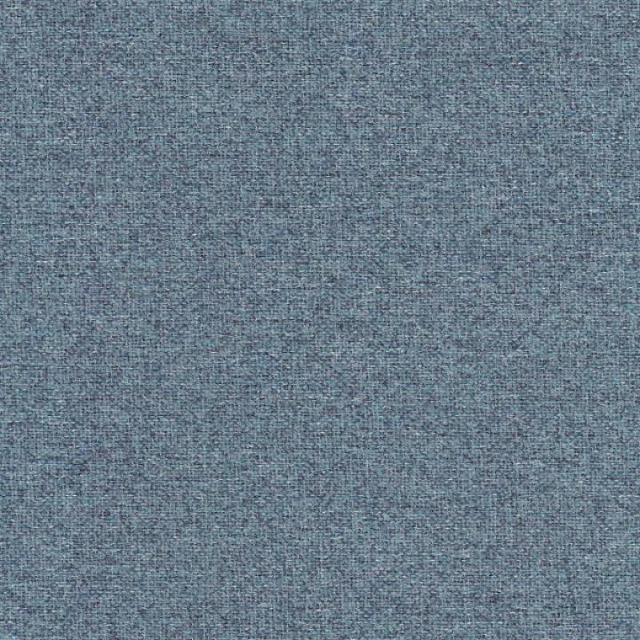 Blue Button-Tufted Rolled Arm Accent Chair