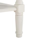 Cream Carved 2-Drawer Console Table