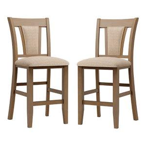 Padded Seat Counter Stools, Set of 2