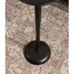 Black Metal Alicia Accent Table