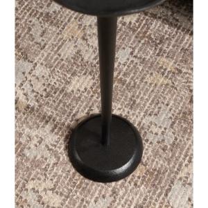 Black Metal Alicia Accent Table