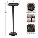 Black Metal Alicia Accent Table