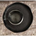 Black Metal Alicia Accent Table