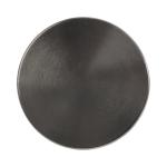 Round Zia Pewter Metal Accent Table
