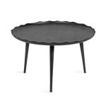 Round Black Alessia Coffee Table