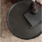Round Black Alessia Coffee Table