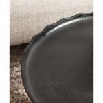 Round Black Alessia Coffee Table