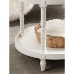 Round White Bellport Coffee Table