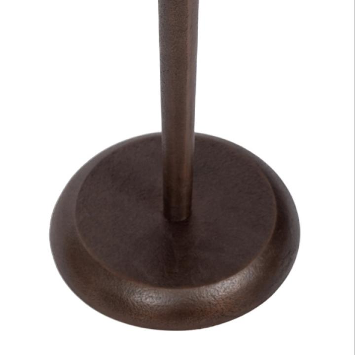 Bronze Metal Alicia Accent Table