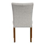 Neutral Tufted Parsons Dining Chairs, Set of 2