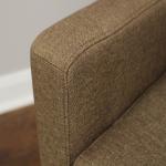 Emma Pecan Upholstered Accent Chair