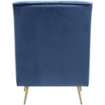 Parisian Blue Velvet Lana Accent Chair