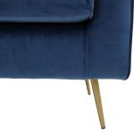 Parisian Blue Velvet Lana Accent Chair