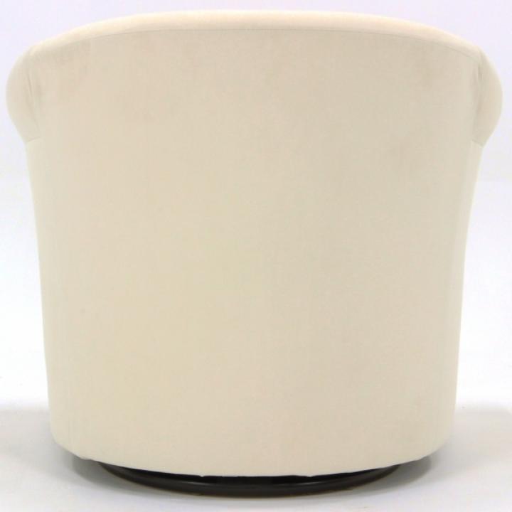 Cream Marlee Swivel Accent Chair