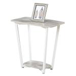 Graywash White Joanne Accent Table