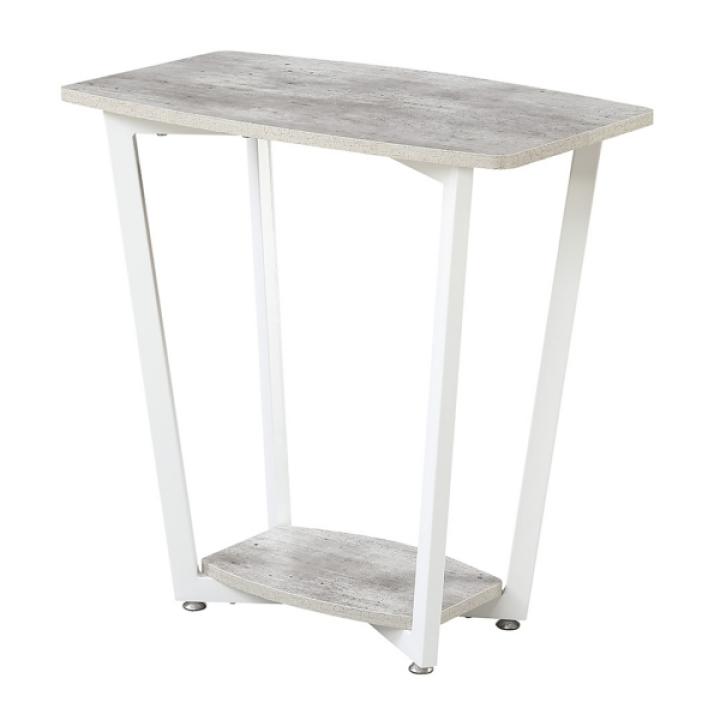 Graywash White Joanne Accent Table