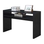 Black Wakefield Tiered Console Table