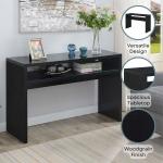 Black Wakefield Tiered Console Table