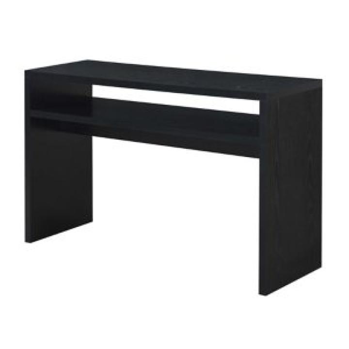 Black Wakefield Tiered Console Table