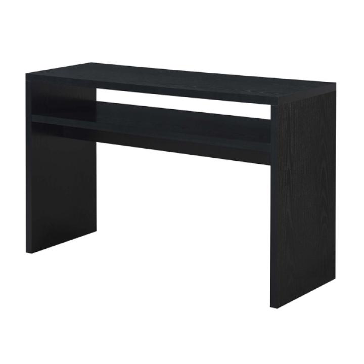 Black Wakefield Tiered Console Table