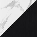 White Marble Monterey Console Table