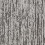 Gray Double Shelf Wood Accent Table