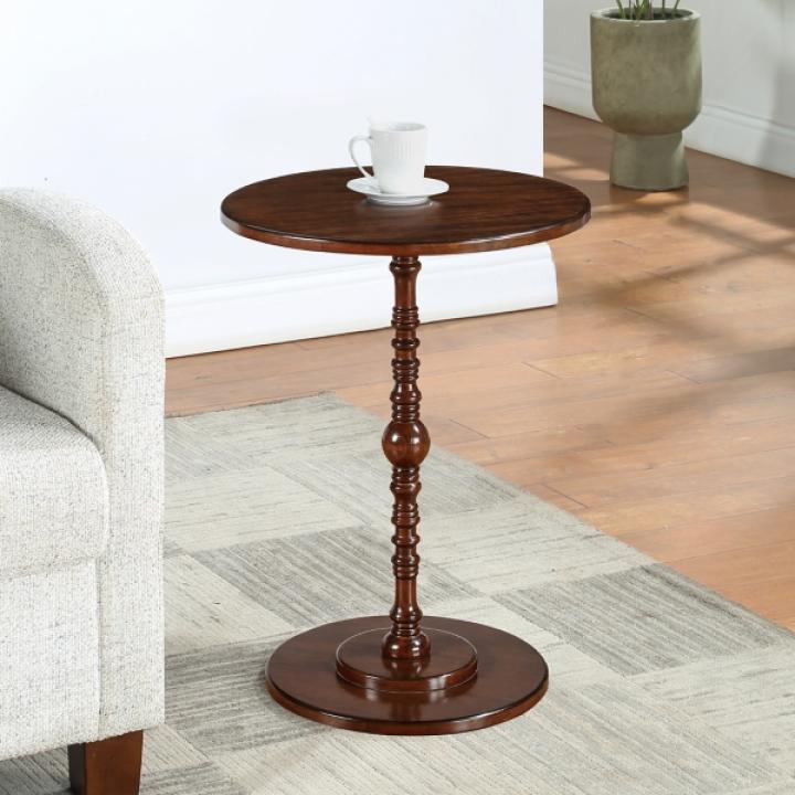Brown Santel Spindle Accent Table